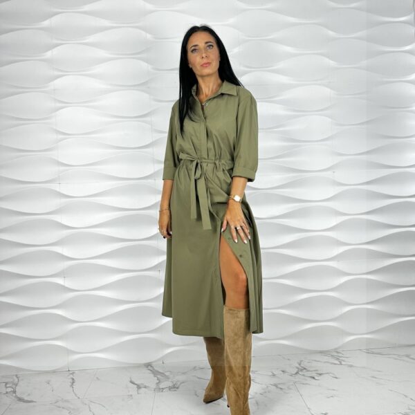 Sukienka khaki